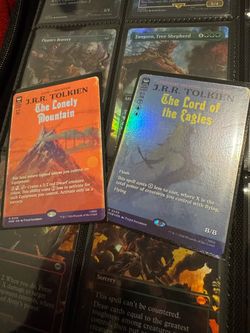 Magic the gathering the hobbit book cover
