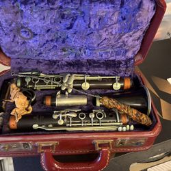 Antique Noblet Paris Leblanc clarinet 