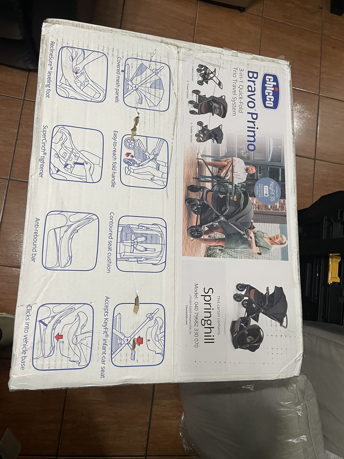 Chicco Bravo Primo Trio Stroller