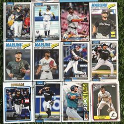 Marlins baseball cards