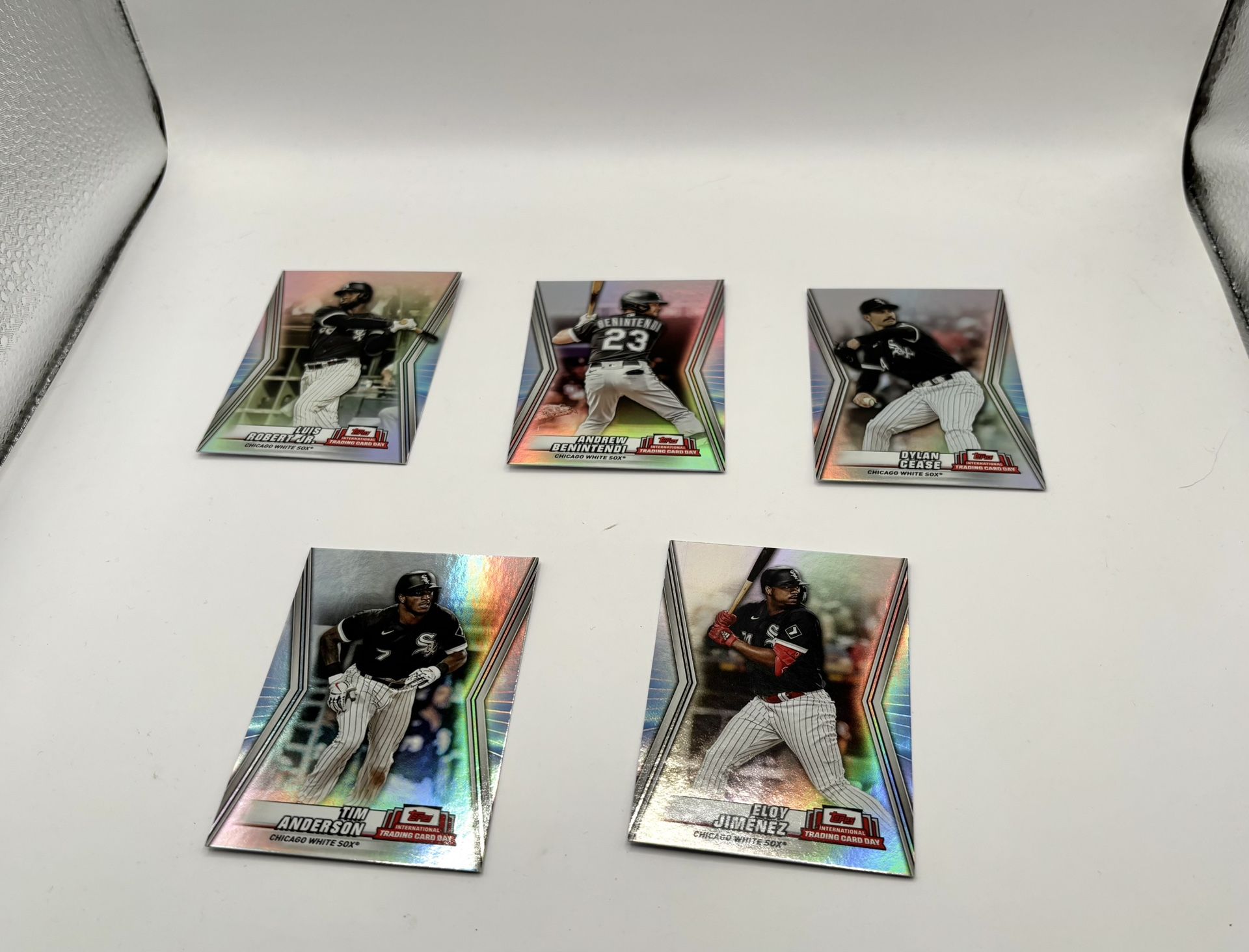2023 Topps International Trading Card Day (5) Card Chicago White Sox lot.