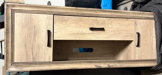 Rustic Gray Media Center