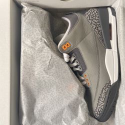 Cool Grey 3s Size 8.5 DS