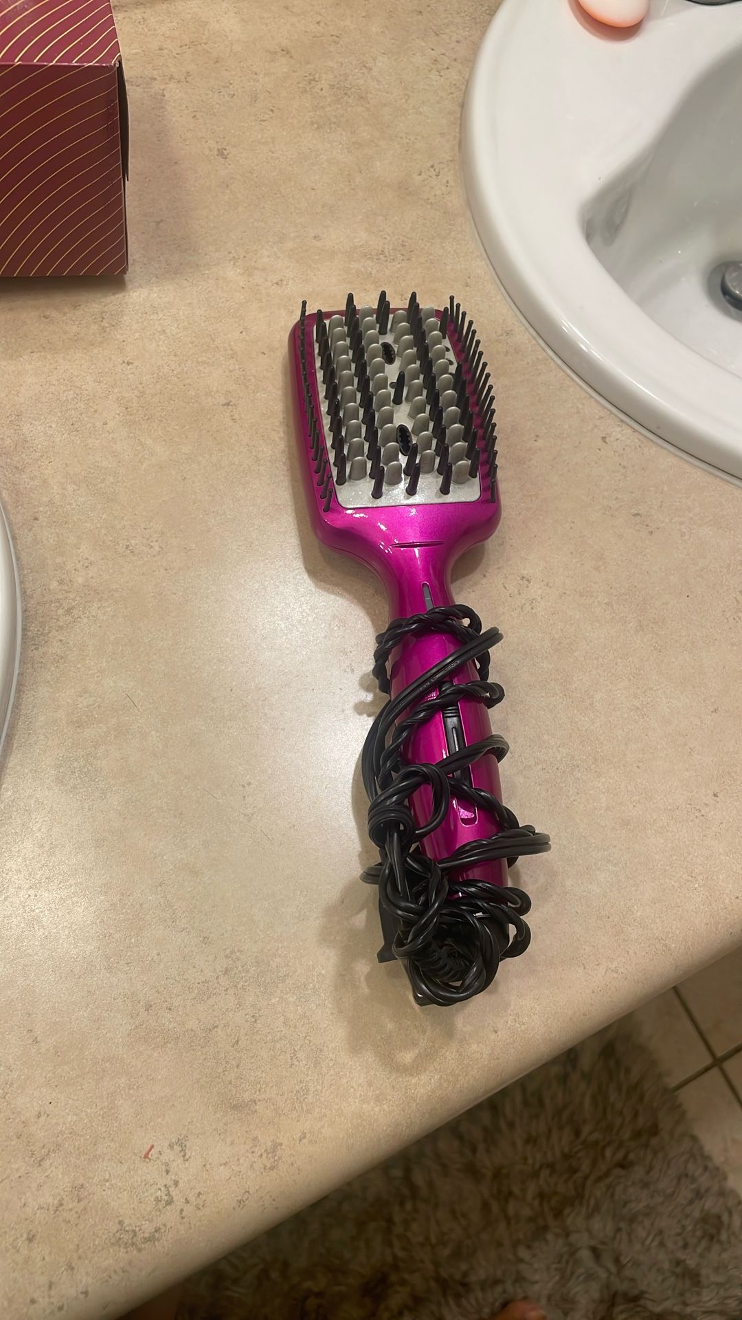 Thermal comb for hair styling