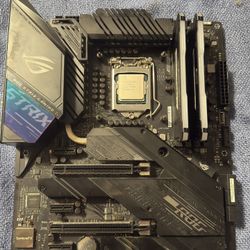 Z490 Motherboard I7 32gb Ram. 