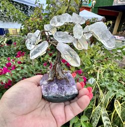 lemurian quartz Tree