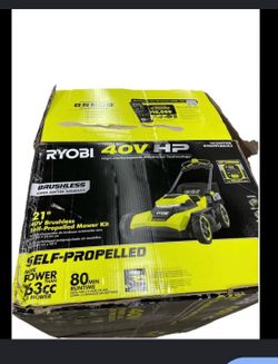 Ryobi Brushless Mower