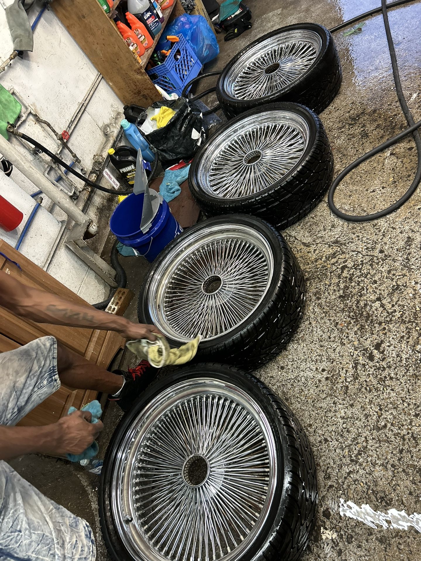 22inch Wire Wheels