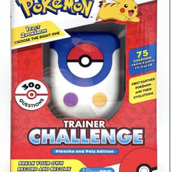 Pokemon Trainer Challenge Edition Toy I Will Guess It! Electronic Voice Recognition Guessing Brain Games Pokemon Games Go Digital Travel Board Games P