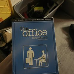 the office season 1-5  disc DVD