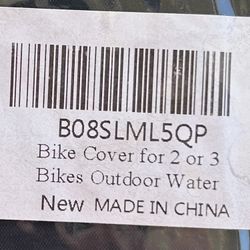 XL Bike Cover For 2-3 Bikes