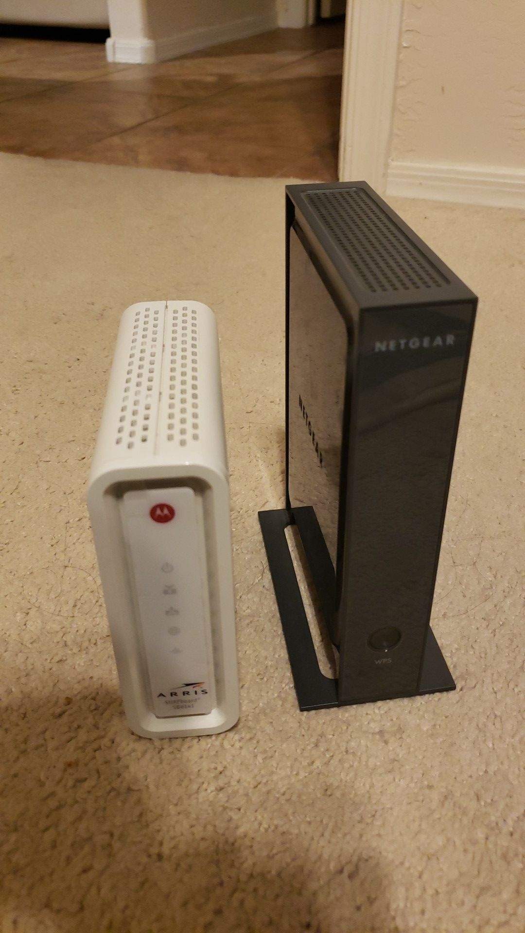 Cable modem & wifi router