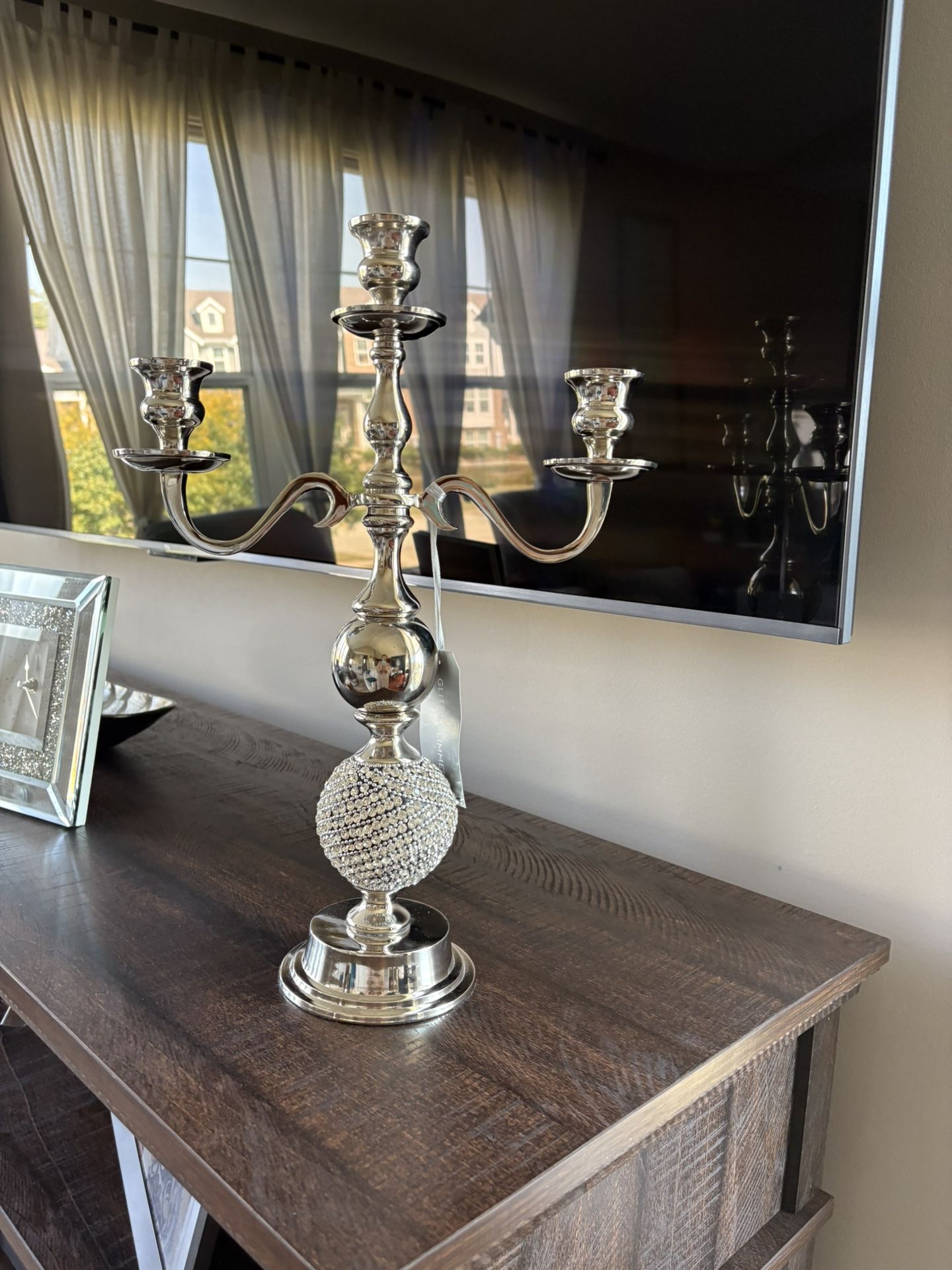 Crystal Candle Holder