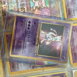 Japanesse Non Holo Mewtwo 98 ‘ $40