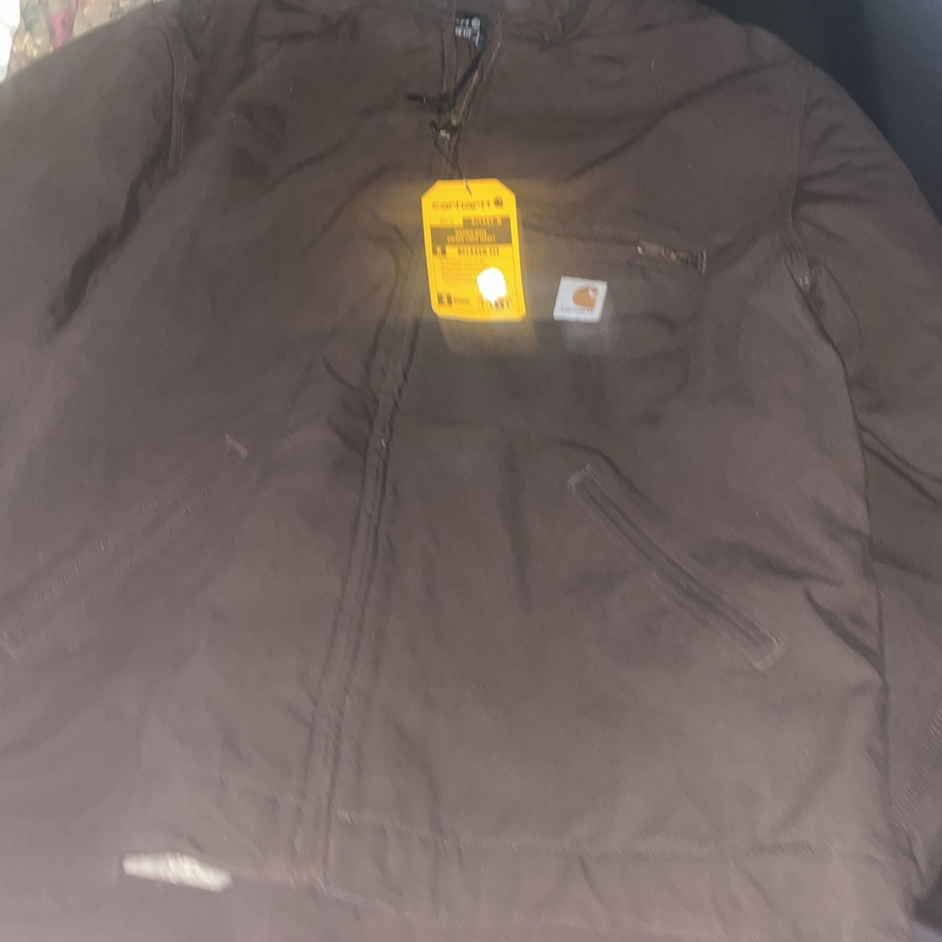 Carhartt washed Doug Sherpa lined jacket relax fit extra warm