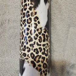 Cowhide / Cheetah Print Sublimation Tumbler
