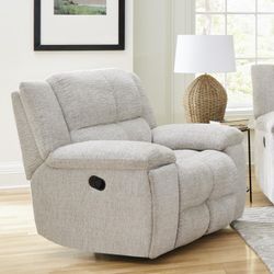 Fabric recliner chair