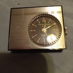 Miniswiss Alarm 17 Jewels Clock Vintage 