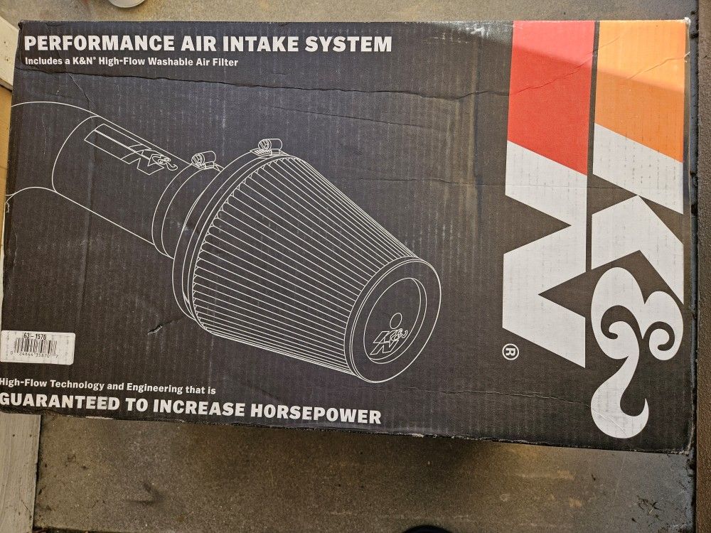 K&N Cold Air Intake Ecoboost 3.0