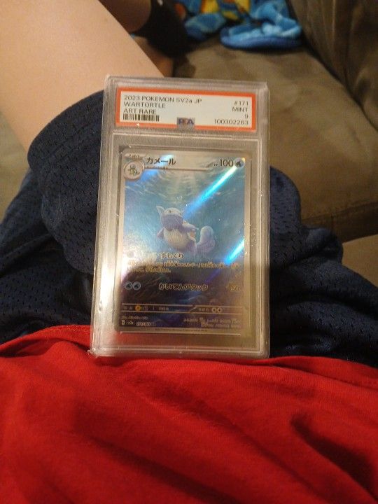 JP WARTORTLE MINT 9 PSA