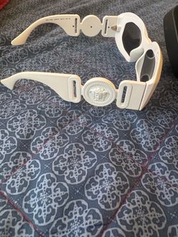 Versace Medusa Biggie Sunglasses White