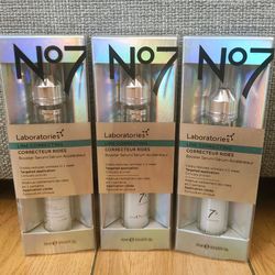 No7 line correcting booster serum brand new each. Fontana pickup.