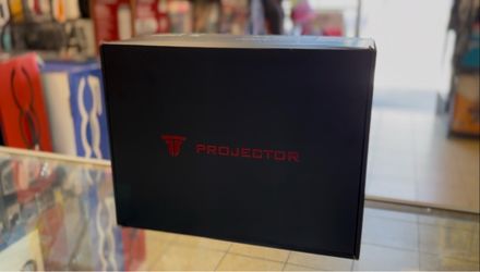 Up to 300” Movie, Presentation and Gaming Projector With 100” Screen