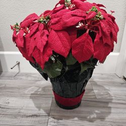 Poinsettia Artificial Plant
