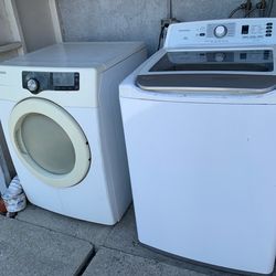 Washer and dryer