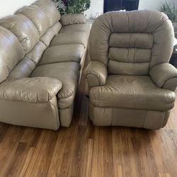 Sofa And Recliner