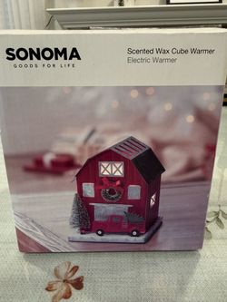 Sonoma scented wax cube warmer