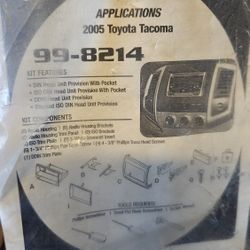 Metra 99-8214 Toyota Tacoma Dash Kit