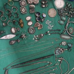 Silver, Turquoise  Etc...