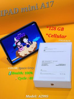 iPad mini (A17 Pro) -Cellular-128GB