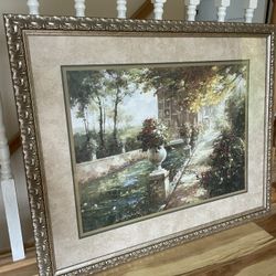33” x 27” Framed Painting