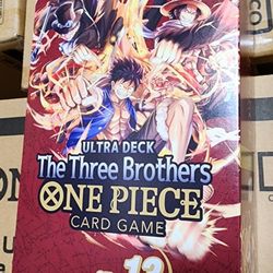 Ultra Deck: The Three Brothers Ultra Deck: The Three Brothers (ST 13 one piece tcg wings of the captain  awakening of the new era  romance dawn 