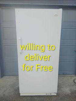 Frigidaire Upright Freezer 21 cu ft(Dimensions 32" w 28"1/2 D 70"1/2 h