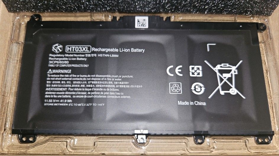 ***NEW*** HP HT03XL Battery