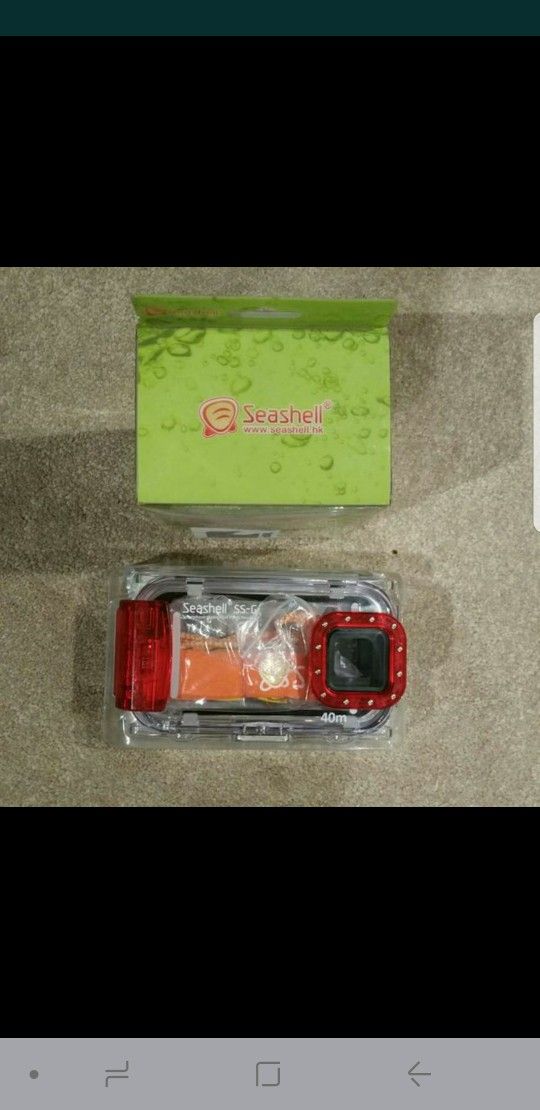 Samsung Galaxy S4 or S3 Seashell Underwater Housing