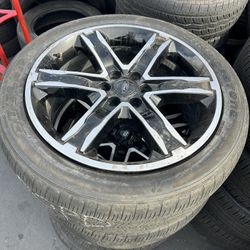 22” Oem Ford Stock Wheels And Tires