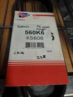 New Serpentine Belt 
