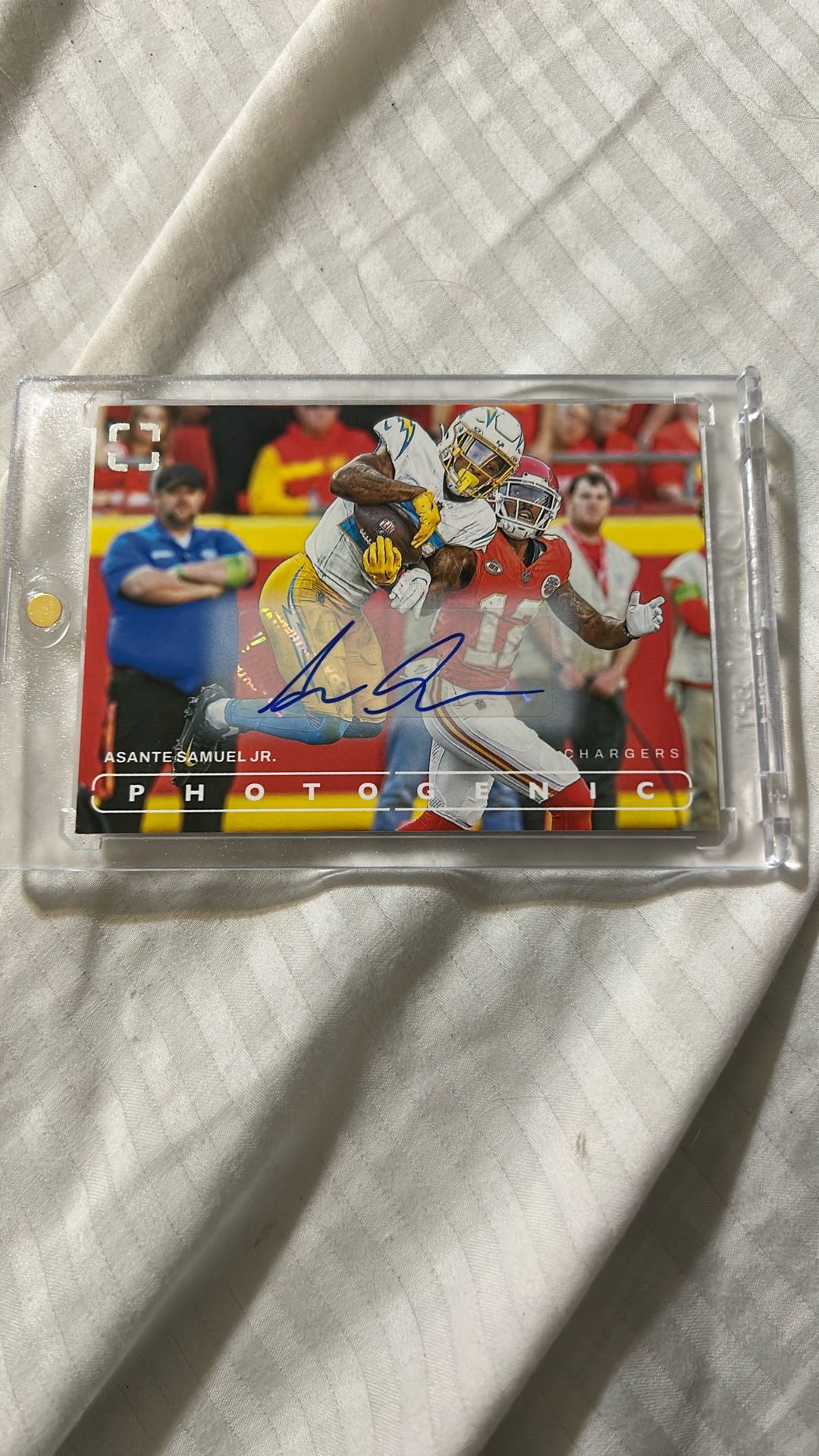 2024 Panini Asante Samuel Jr Photogenic Auto 64 