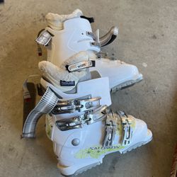 Salomon Ski Boots 23.5 With Therm-ic Ready 