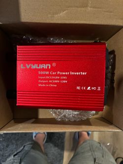 LVYUAN 500W Car Power Inverter
