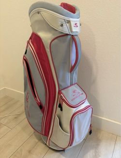 Cobra Golf Cart Bag Pink 14-Way Divide Golf Bag