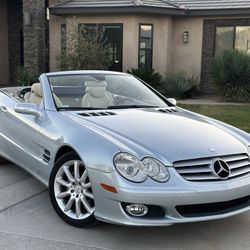 2007 MERCEDES SL550 CONVERTIBLE 