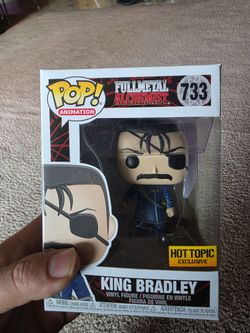 Funko Fullmetal Alchemist Pop! Animation King Bradley Vinyl Figure Hot Topic Exclusive Multi None