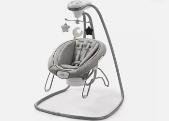 Swing with Portable Bouncer