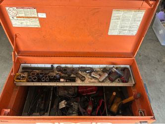 Rigid Job box/ Millwright Mechanic Tools