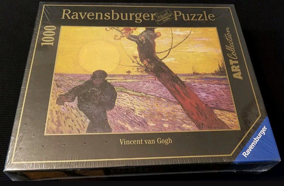 NEW! 2003 Ravensburger Original 1000pc. Puzzle Vincent Van Gogh ART Collection